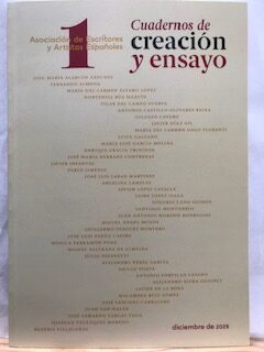 Cuadernos de creación y ensayo (Nº 1)