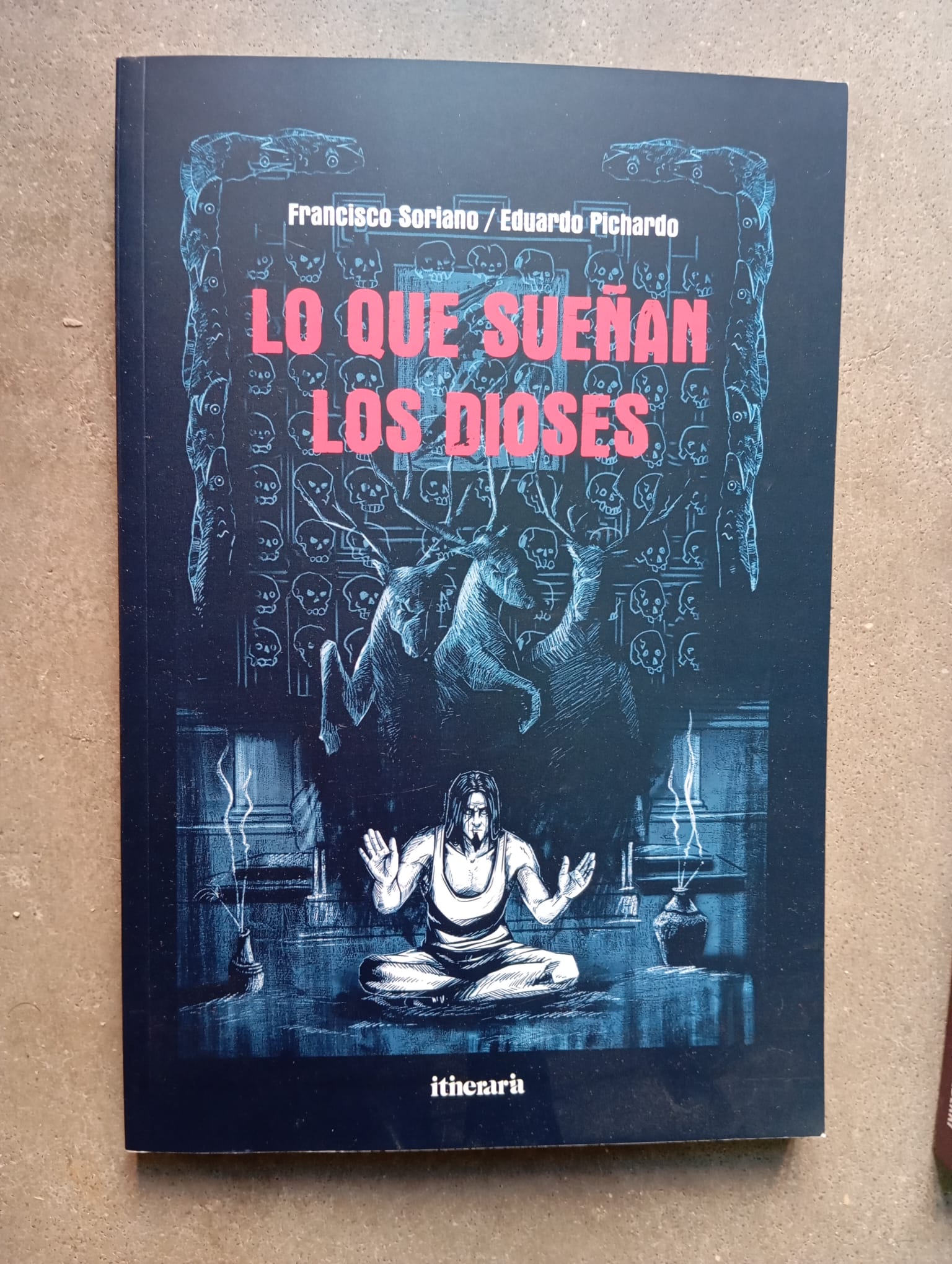 Lo que sueñan los dioses / Francisco Soriano y Eduardo Pichardo / Itineraria, 2025